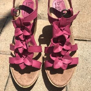 B.O.C. Summer Wedges Pink